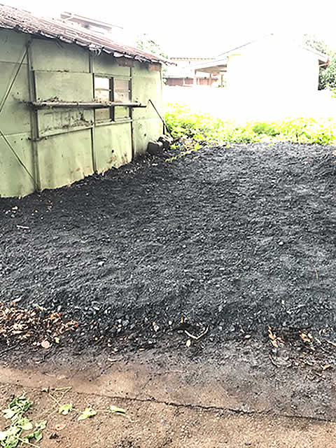 産業廃棄物処理・作業後